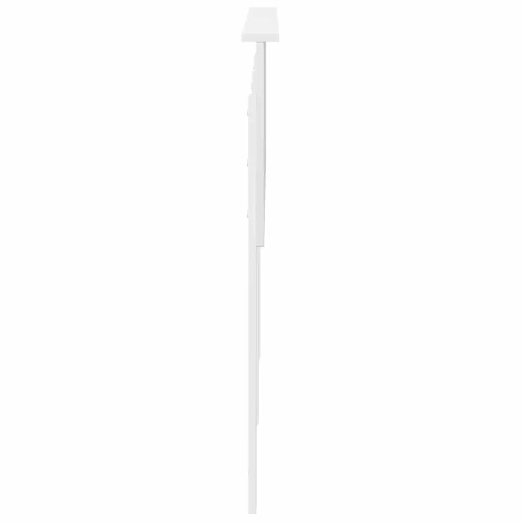 Testiera-Testata-Testiera Decorativa Bianco 150 cm Legno multistrato 703389