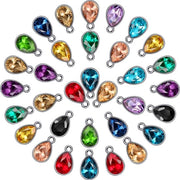 Accessori per Collana con Cristalli di Acqua - 52 Pezzi - Strass Lacrima - Apparecchiature per Realizzare Gioielli - Adatte per Ragazze e Donne