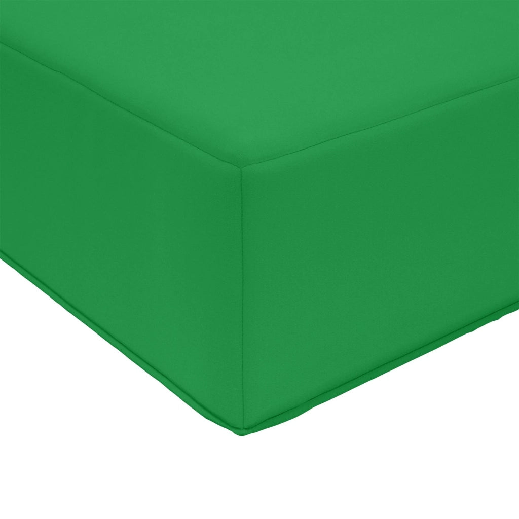 Cuscino per divano da esterno 2 pcs Verde Poliestere