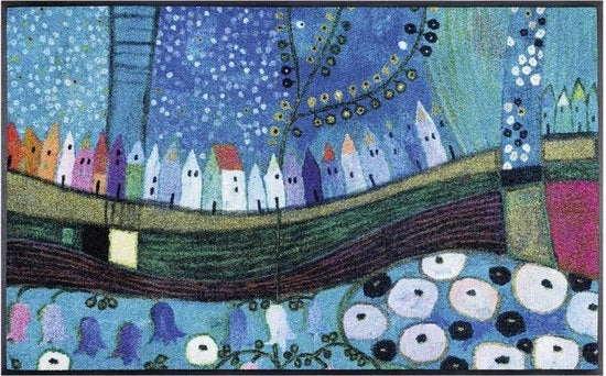 Tavolo da lavoro in Blu - Kleen-Tex - 50 x 75 cm
