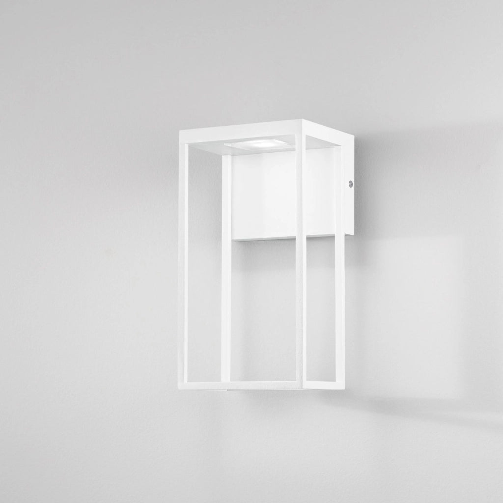 APPLIQUE LED GRIS BIANCA 12W 1390LM CCT 3000K / 4000K IP54 15X12,6X28CM