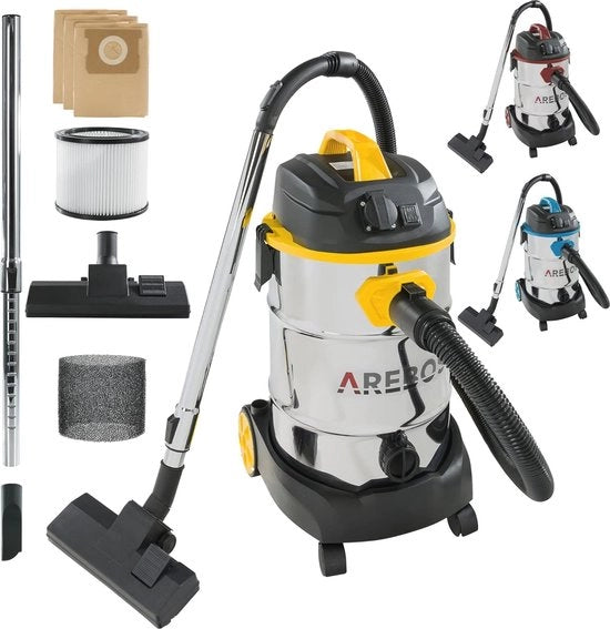 Stufatore industriale 1600 W | Stufatore umido e secco con serbatoio da 30 litri | Potente stufatore multifunzionale per interni ed esterni