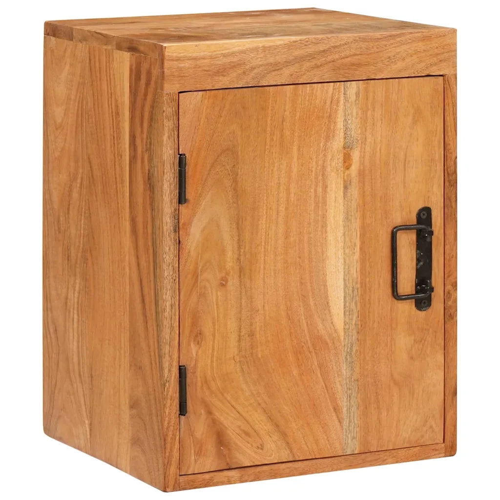 Comodino Marrone 35 x 33 x 48 cm Legno Massello di Acacia 4016728
