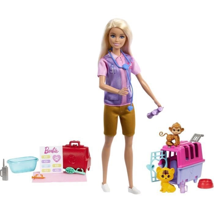 SALVATAGGIO ANIMALI BARBIE - BARBIE - HRG50