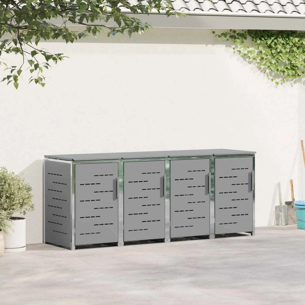 Stoccaggio contenitore a ruote Grigio 276 x 77,5 x 112,5 cm 3422245