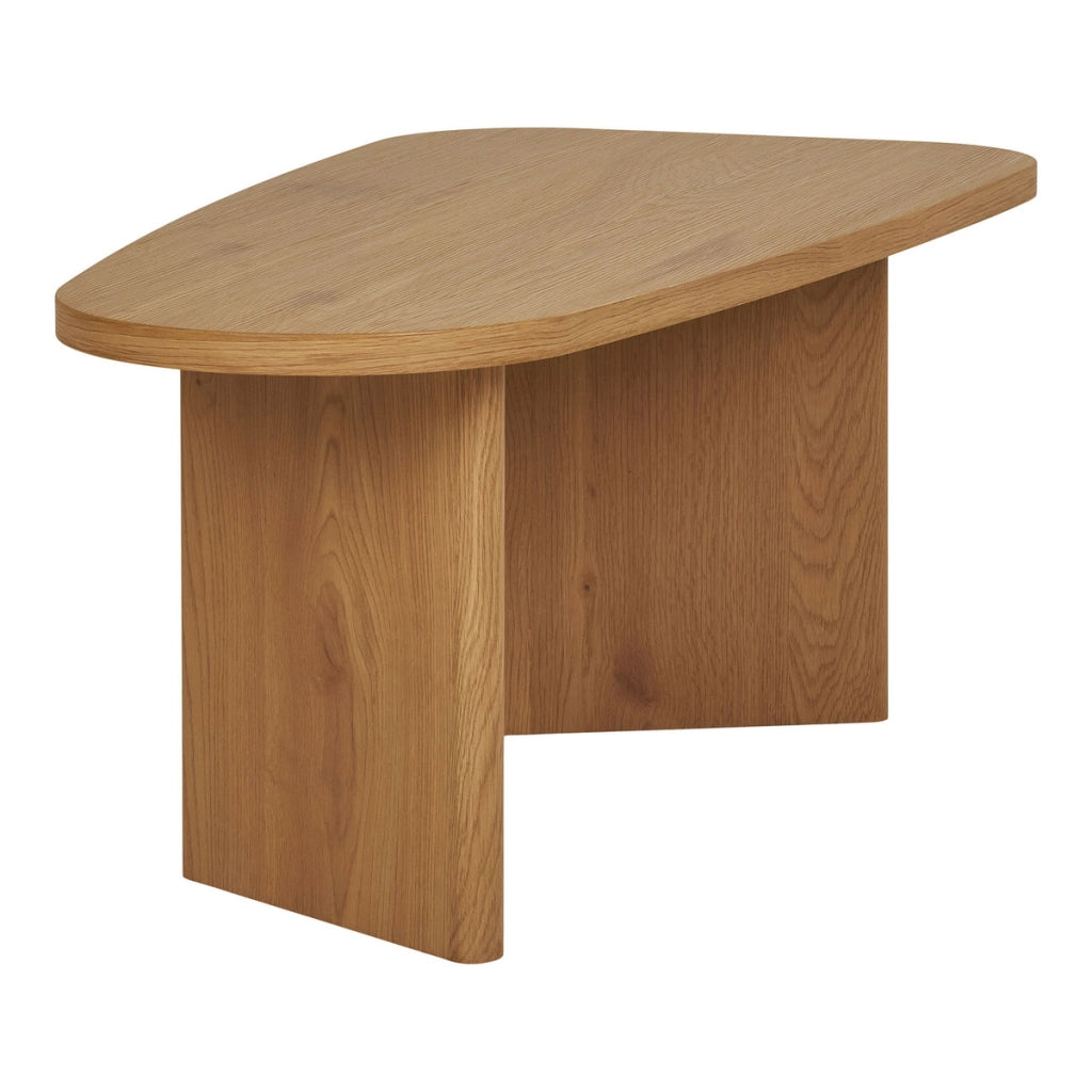 Tavolino Melo 1, Marrone, MDF, 100x50x41 cm