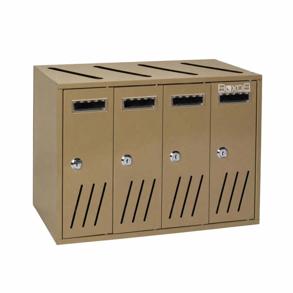 Cassetta Postale da Interno Serenity. 6 Reparti. Design Compatto ed Elegante. Ideale per Condomini o Uffici