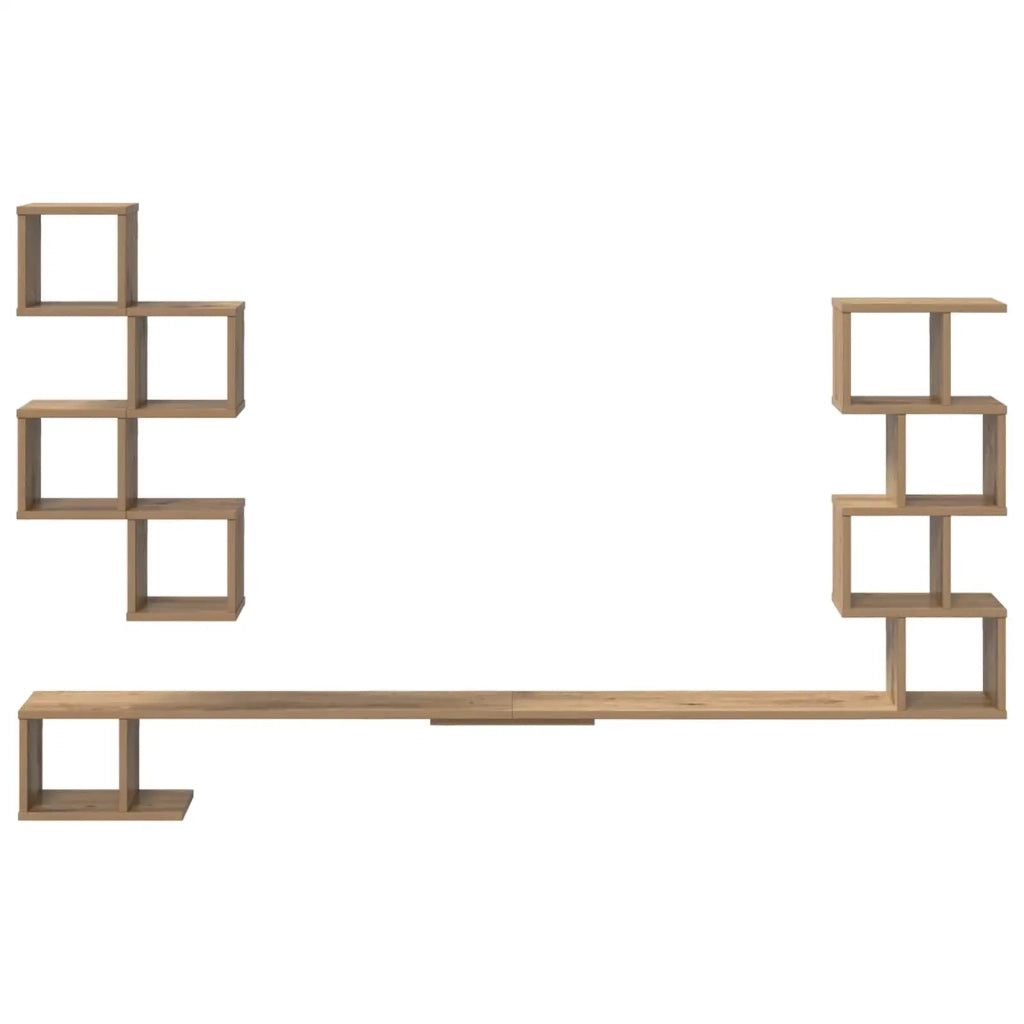 Mensola per TV da muro Rovere Artigianale 160 x 15 x 94 cm 8012315