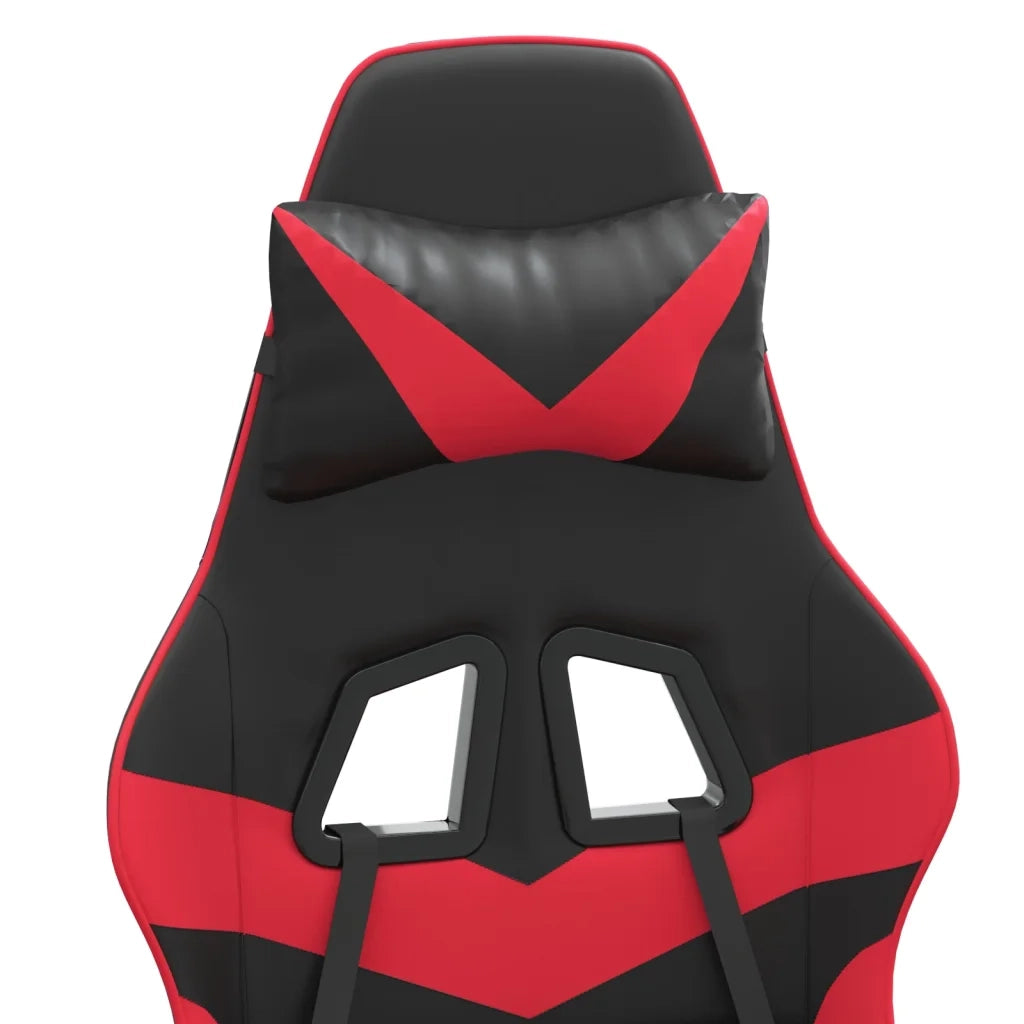 Sedia da Gaming Nera e Rossa in Similpelle cod mxl 78456