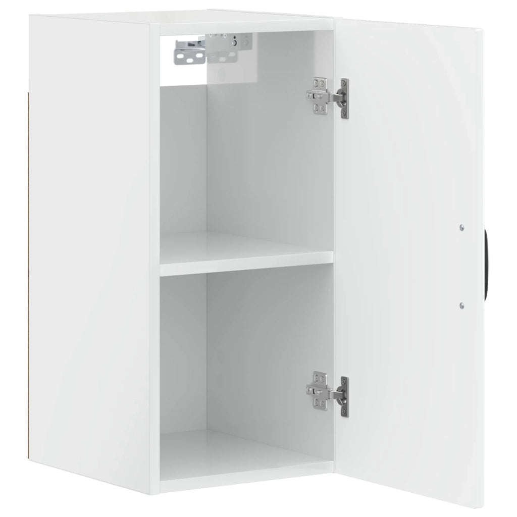 Armadio da bagno a muro HOORN Bianco Lucido 30 x 31 x 59 cm 897249