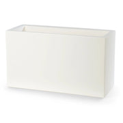 Fioriera Rettangolare colore Bianco 100x40 CM H 40 mod. Schio Cassa