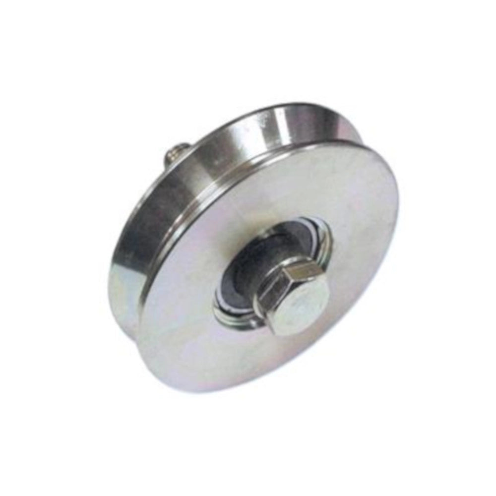Ruota per cancelli cuscinetto gola v fc300 con bullone diametro 60 mm