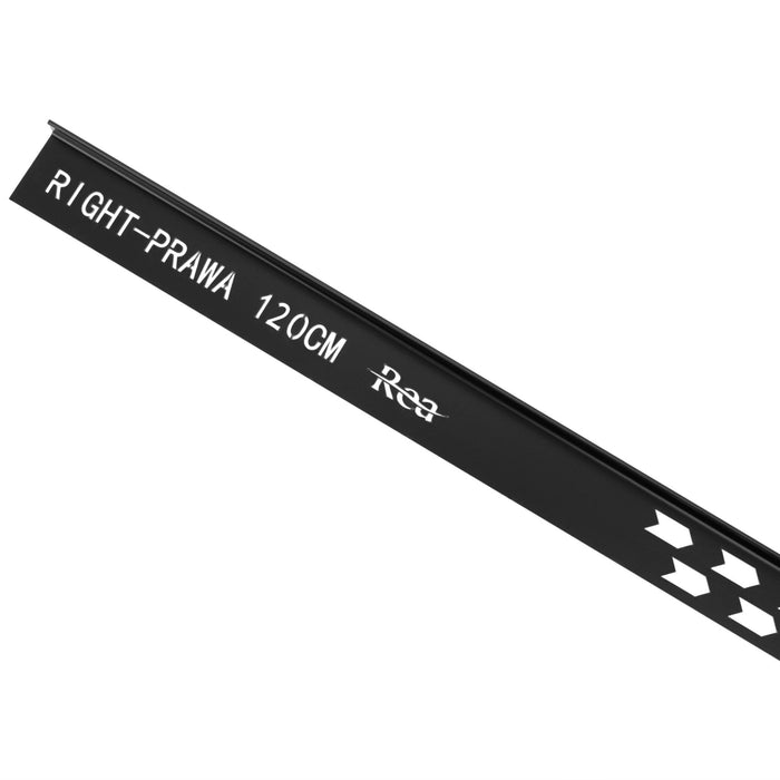 Profilo Doccia Pendenzato 120cm Black destra