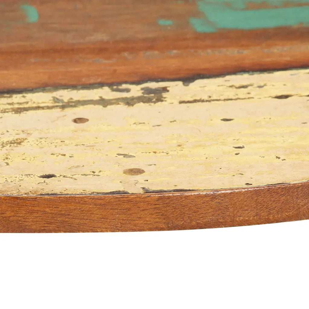 Piano Tavolo Rotondo 50 cm 15-16 mm in Legno di Recupero