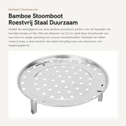 Stazione di Vapore in Acciaio Inossidabile - Cucina a Vapore - Bain Marie - Contenitore di Vapore - Progettazione Elevata - Sostenibile e Sicuro - Regolatore di Vapore 

Modello: 
Specifica del prodotto: 
Codice del prodotto: