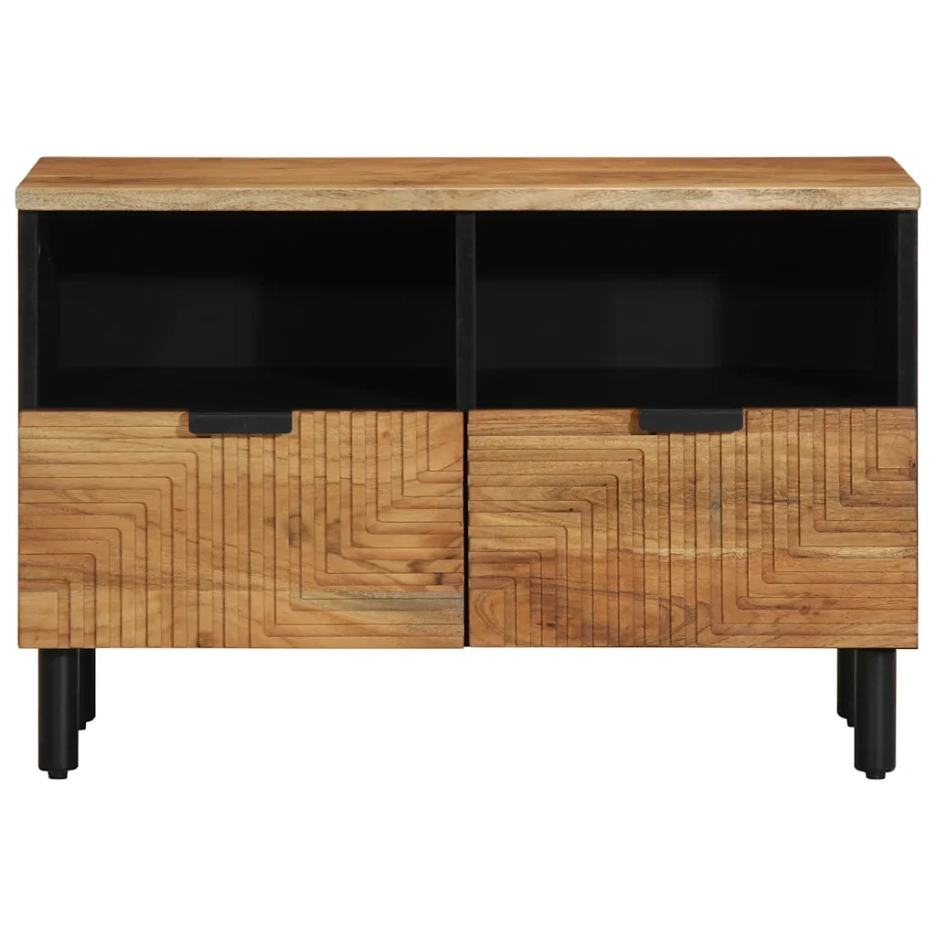 Mobile Porta TV 70x33x46 cm in Legno Massello di Acacia 4017757