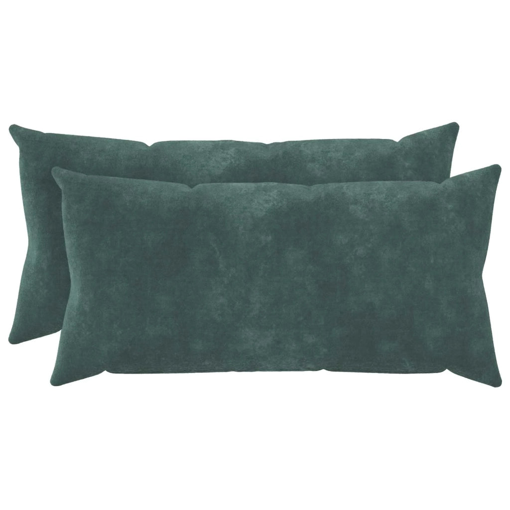 Federa 2 pcs HEERLEN Blu mare 40 x 80 cm Fleece in microfibra 909997