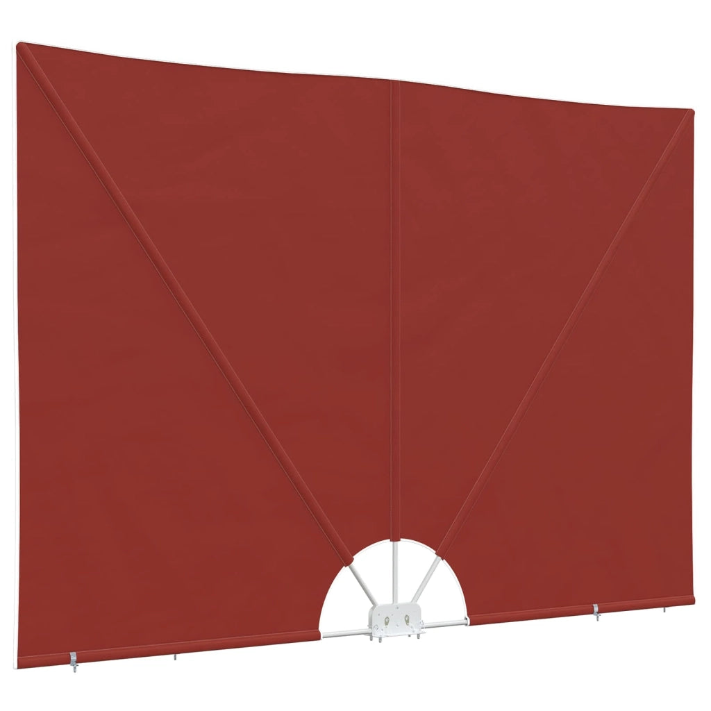 Tenda Laterale per Terrazza Pieghevole Terracotta 300x200 cm 44573