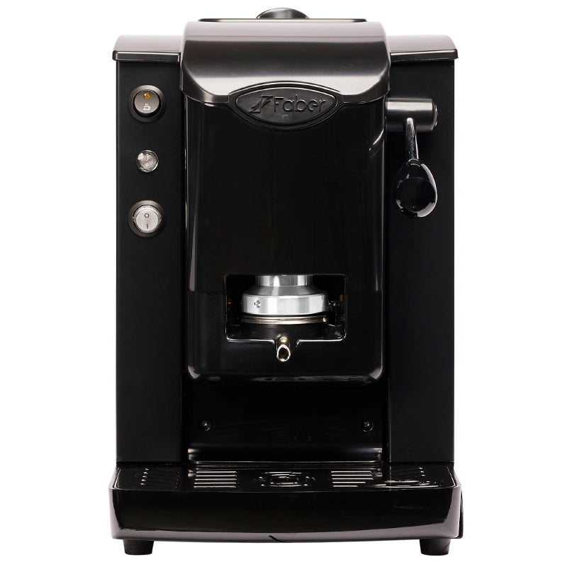 FABER SLOT PLAST LITE NERO (SPNERNLT) - MACCHINA CAFFE A CIALDE - TERMOREGOLATORE 95 GRADI - PRESSACIALDA ESTRAIBILE