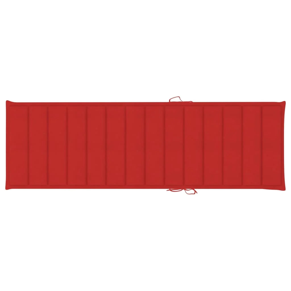 Lettino prendisole sedia a sdraio lettino prendisole letto da giardino mobili da esterno per patio con cuscino legno massello di acacia 02_0012370