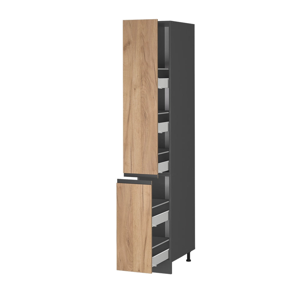 Vicco Mobile alto Quercia dorata 30 cm Forma a J