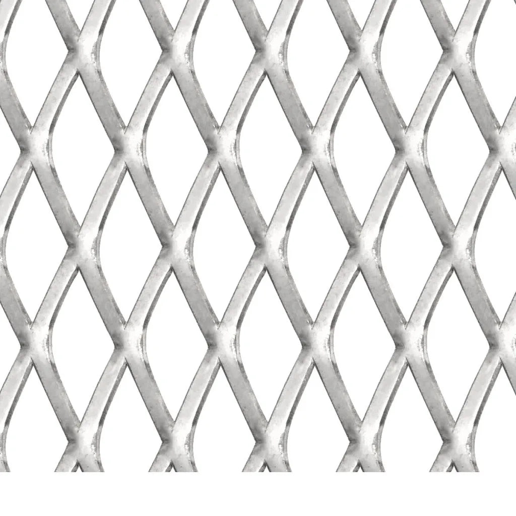 Recinzione in Rete in Acciaio Inossidabile 50x50 cm 45x20x4 mm 142284