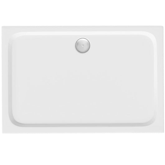 Piatto Doccia Acrilico Rea Belmond White 80x100