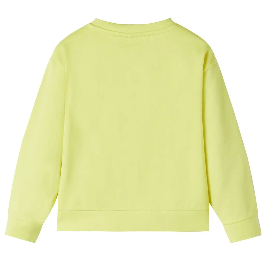 Felpa da Bambina Gialla 104cod mxl 85808