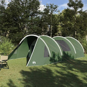 Tenda Tunnel per 5 Persone 5 persona Verde e Bianco 42004041