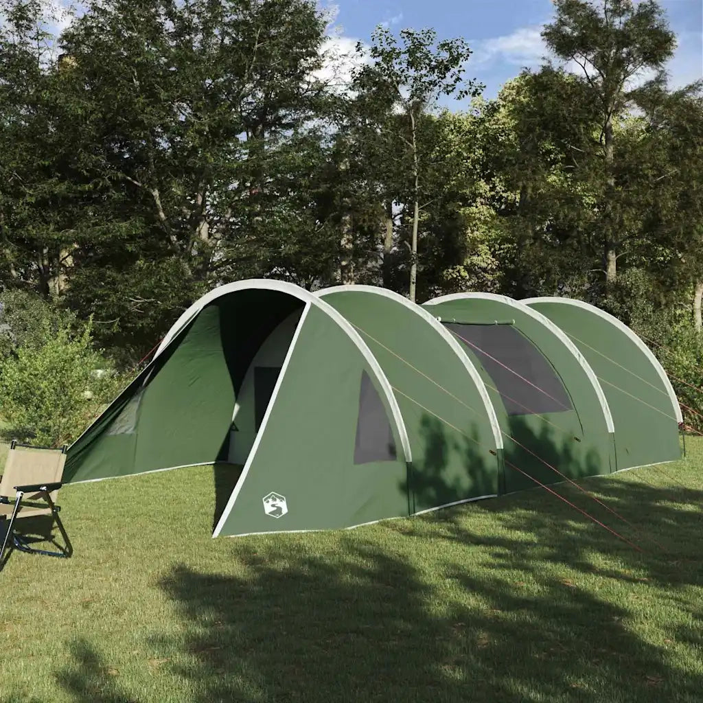 Tenda Tunnel per 5 Persone 5 persona Verde e Bianco 42004041