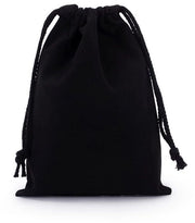 Zaketti in Coton 18 x 25 cm - Zaketti con Corda - Zaketti di Regalo - Riciclabili - Resistenti - Sostenibili - Zaketti di Regalo