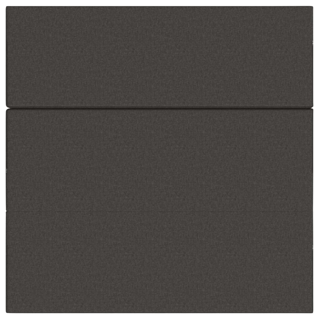 Divano Letto Pieghevole 200 x 67 x 45 cm Grigio Scuro 900257