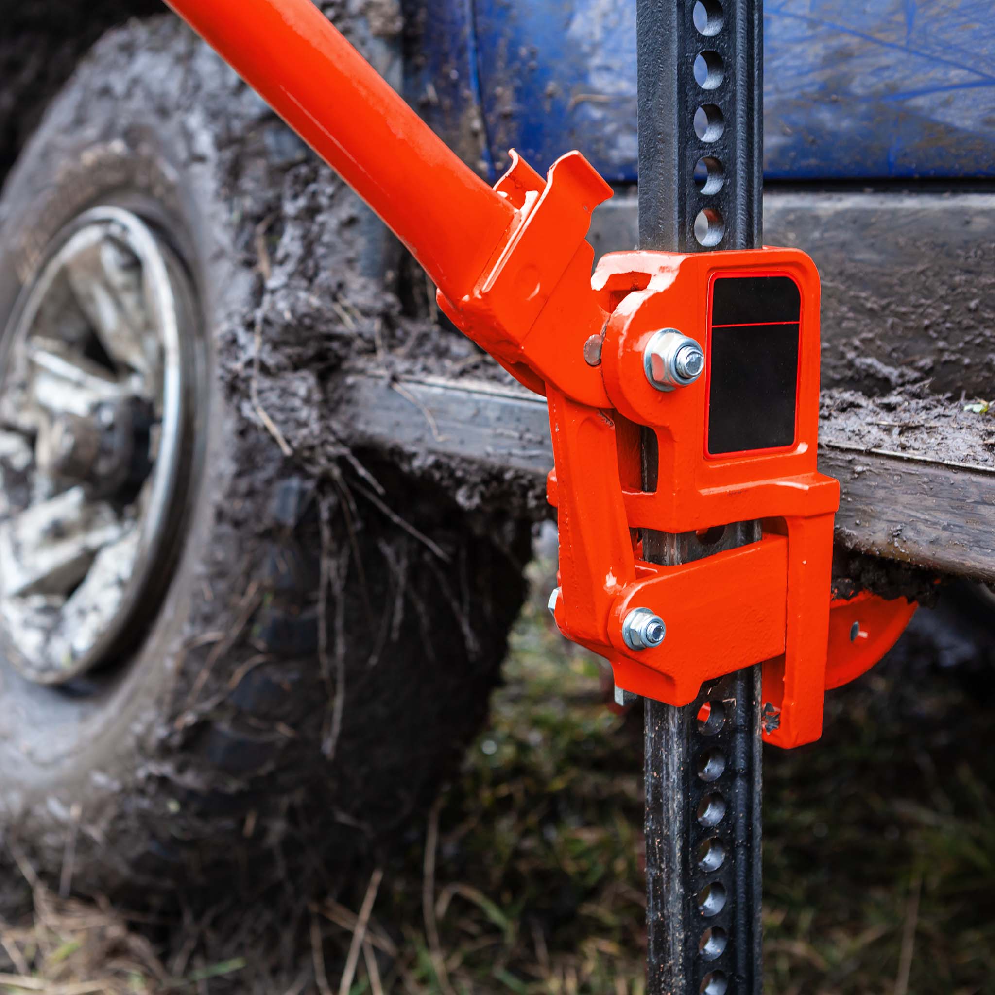 Binda per fuoristrada e quad, cric di sollevamento, portata max 3000 kg, altezza di sollevamento max 105 cm