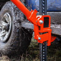 Binda per fuoristrada e quad, cric di sollevamento, portata max 3000 kg, altezza di sollevamento max 105 cm