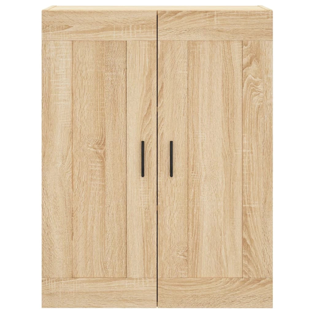 Buffet credenza cassettiera armadio mobile contenitore organizer cucina soggiorno salotto rovere Sonoma alto 69,5 x 34 x 180 cm legno ingegnerizzato marrone 02_0034166