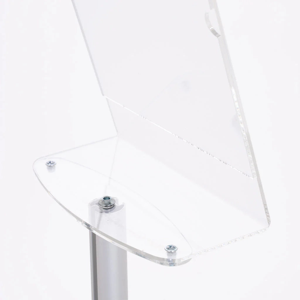 Espositore porta depliant formato A3 - Silver