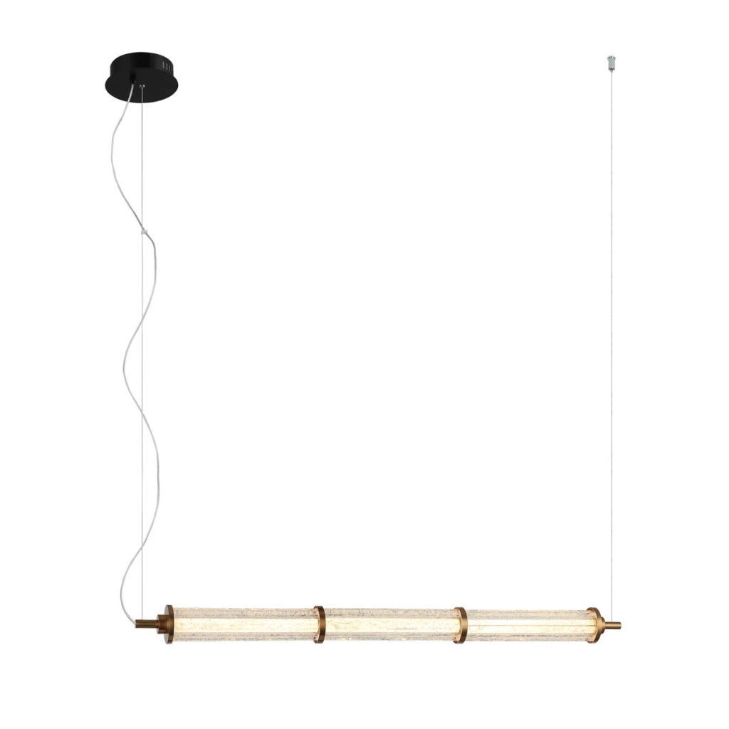Lampada a sospensione LED SANPO Italux 19W 3000K nera