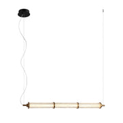 Lampada a sospensione LED SANPO Italux 19W 3000K nera