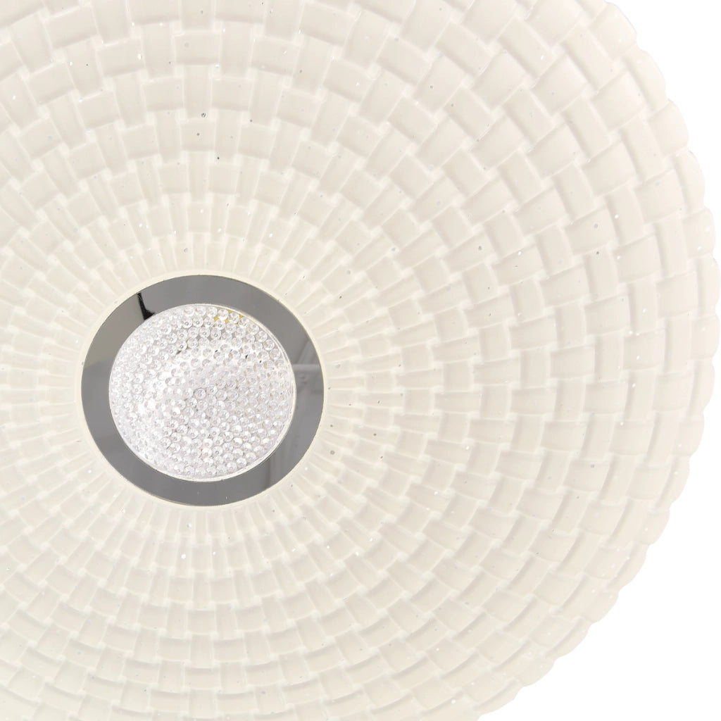 Plafoniera LED rotonda Ø26 bianca 12W 4000K Solaro stellare