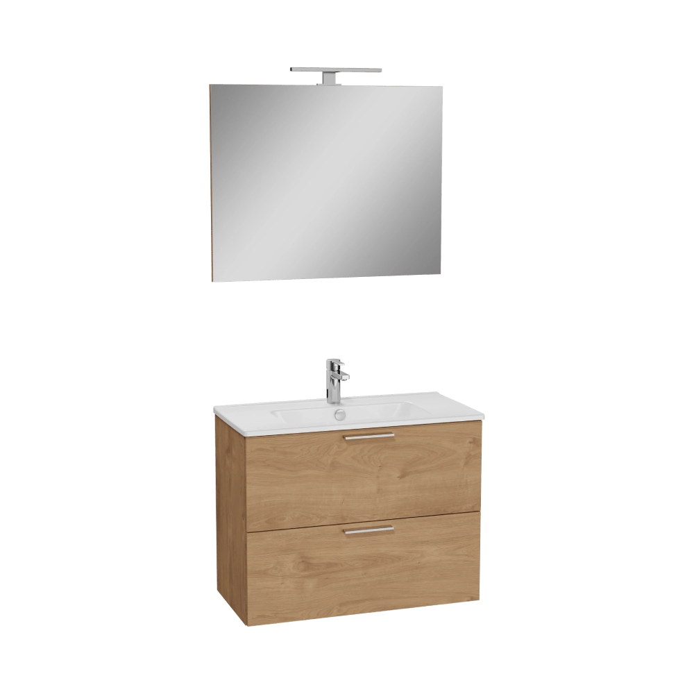 MOBILE BAGNO MIA 80X40CM GOLDEN OAK SOSPESO