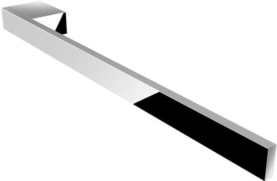 Supporto asciugamano minimalista - design elegante - 1 pezzo - alluminio - 400 mm
