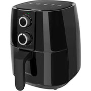 Trade Shop - Friggitrice Ad Aria 3,8lt 1450w Manopola Timer Termostato Regolabile Piedini Anti-scivolo -