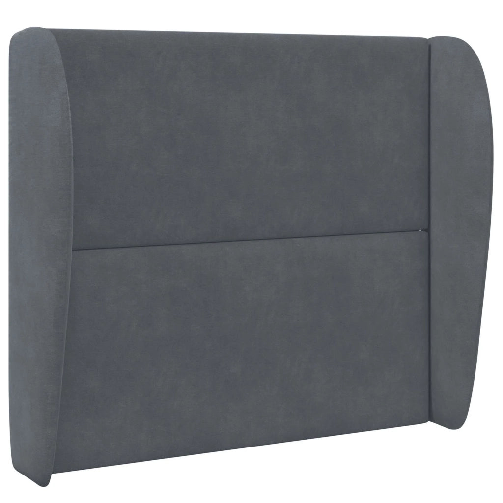 Orecchia della Testata Grigio Sfumato 80 x 23 x 6 cm Velluto CFW6471017