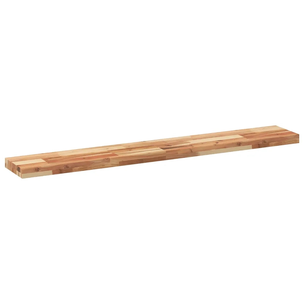 Mensole da Parete 4 pz 120x20x4 cm Legno Acacia Rifinito a Olio