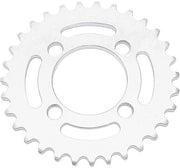 Veloce scelta - Cassa vittata 31T - Acciaio - 420 Catena - 130 mm Diameetro - 4 Fori - Adatto per Go Kart/ATV - Veloce scelta