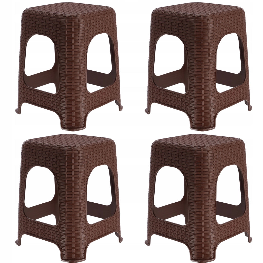 Sgabello da cucina KADAX con base antiscivolo, portata massima 120 kg.