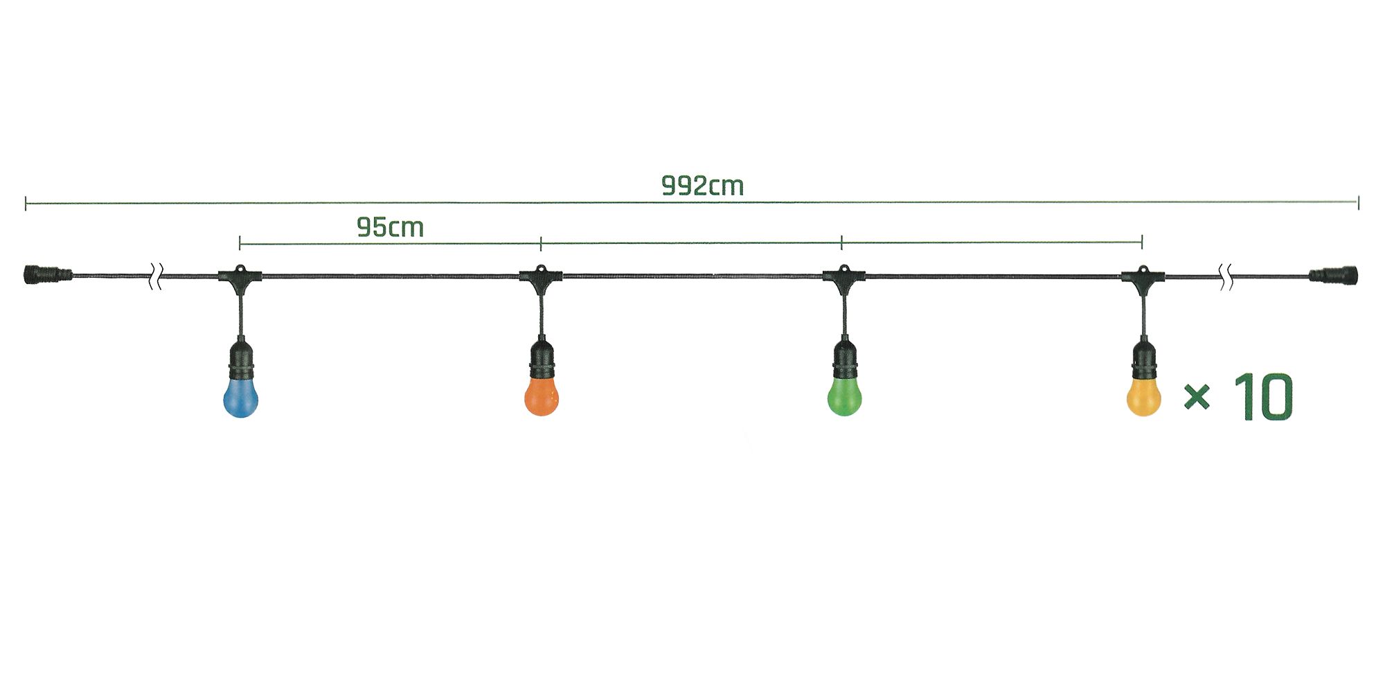 Lampada Da Giardino Black Woj+14342