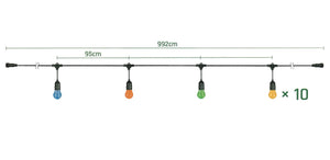 Lampada Da Giardino Black Woj+14342