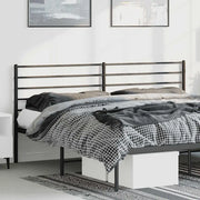 Testiera in Metallo Nero 193 cmcod mxl 104357