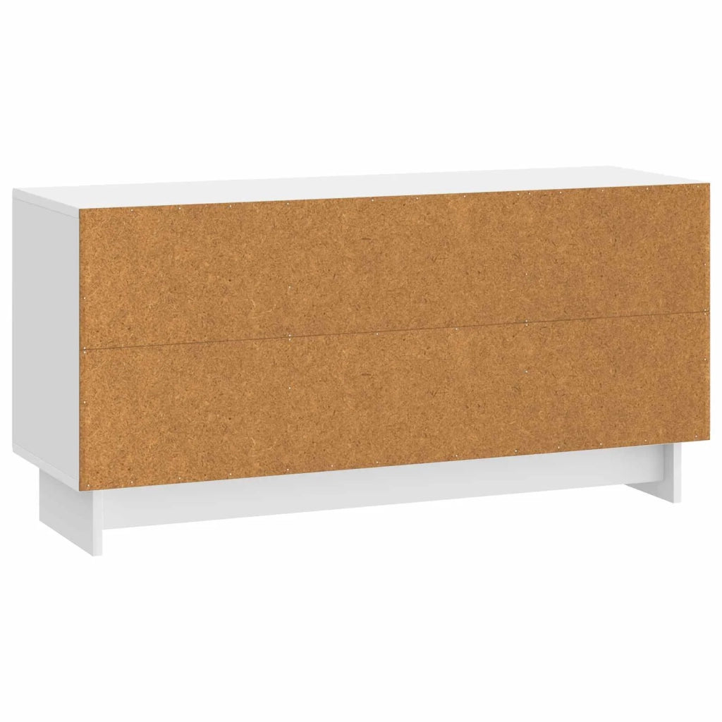 Mobile TV 102 x 34,5 x 50 cm Bianco Lucido Legno ingegnerizzato 894009